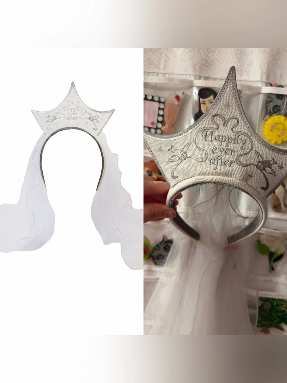 💕2/$44💕NWOT Loungefly Disney Cinderella Happily Ever After Headband Ears